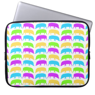 Funda Para Portátil Hogares multicolores Portátil amarillo Verde Púrpu