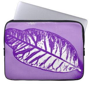 Funda Para Portátil Hoja de arte 18