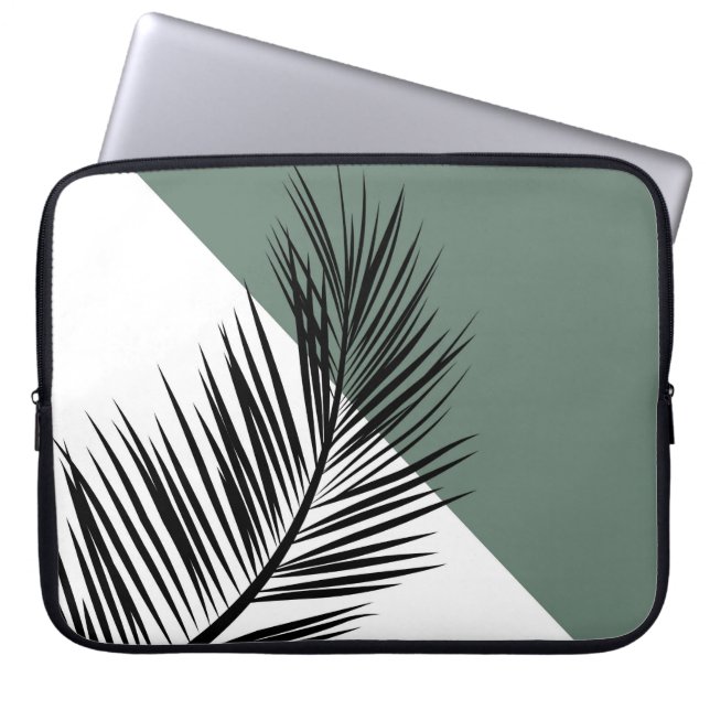 Funda Para Portátil Hoja de palma (Frente)