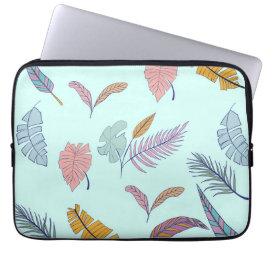Funda Para Portátil hojas.