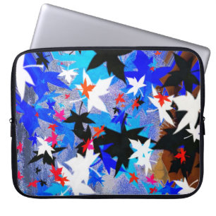 Funda Para Portátil Hojas de arte lunar