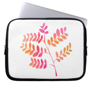 Funda Para Portátil Hojas de atardecer