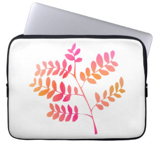 Funda Para Portátil Hojas de atardecer