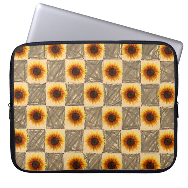 Funda Para Portátil Hojas de girasol para Ipad (Frente)
