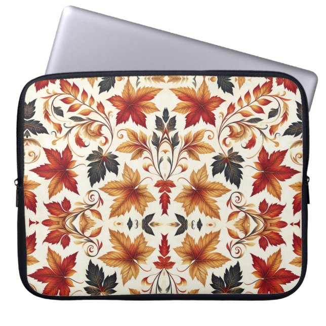 Funda Para Portátil Hojas de otoño (Frente)