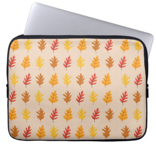 Funda Para Portátil Hojas de roble otoñales