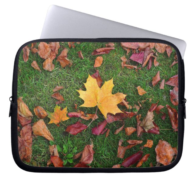 Funda Para Portátil Hojas otoñales (Frente)