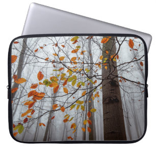 Funda Para Portátil Hojas otoñales caídas hoja de bosque