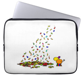Funda Para Portátil hojas que caen