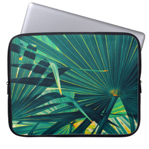 Funda Para Portátil Hojas tropicales de palma