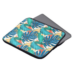 Funda Para Portátil Hojas tropicales exóticas