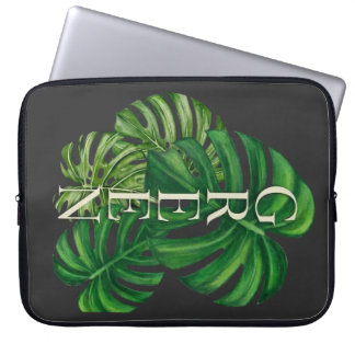 Funda Para Portátil Hojas verdes de Monstera