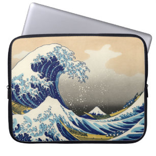 Funda Para Portátil Hokusai La Manga De La Gran Ola De La Portátil