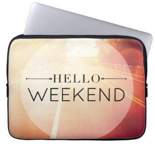 Funda Para Portátil Hola fin de semana 3