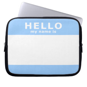 Funda Para Portátil hola mi nombre es