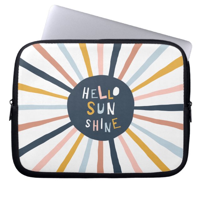 Funda Para Portátil Hola Sunshine (Frente)