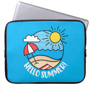 Funda Para Portátil Hola, verano 2