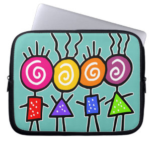 Funda Para Portátil holiES - HOLI MEJOR AMIGOS + tus ideas