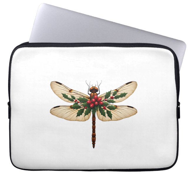 Funda Para Portátil Holly Winged Dragonfly (Frente)