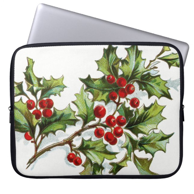 Funda Para Portátil HollyBerries 001 (Frente)