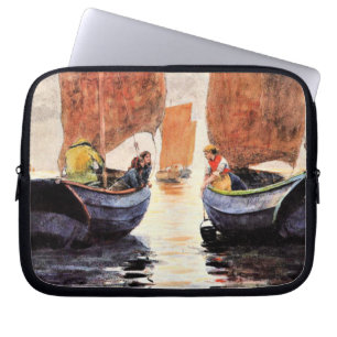 Funda Para Portátil Homer - Pintura de acuarela de arte fino