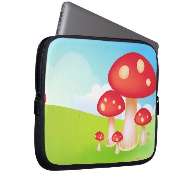 Funda Para Portátil Hongo de Hada Cola (Anverso derecho)