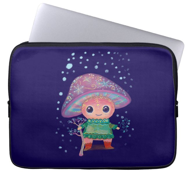 Funda Para Portátil hongo mágico (Frente)