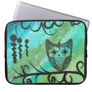 Funda Para Portátil Hoolandia (c) 2013 - búho