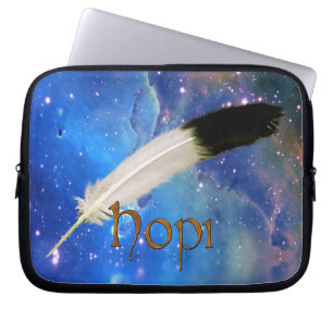 Funda Para Portátil HOPI Nation & Feather Space Laptop Sleeve