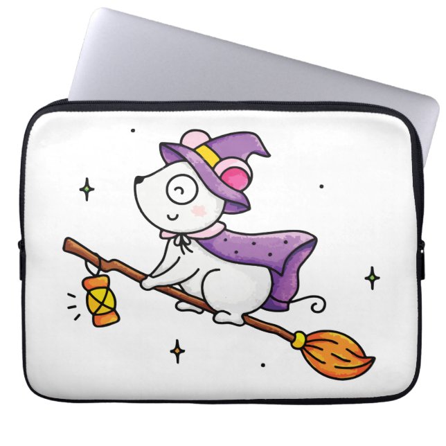 Funda Para Portátil Hora bruja (Frente)