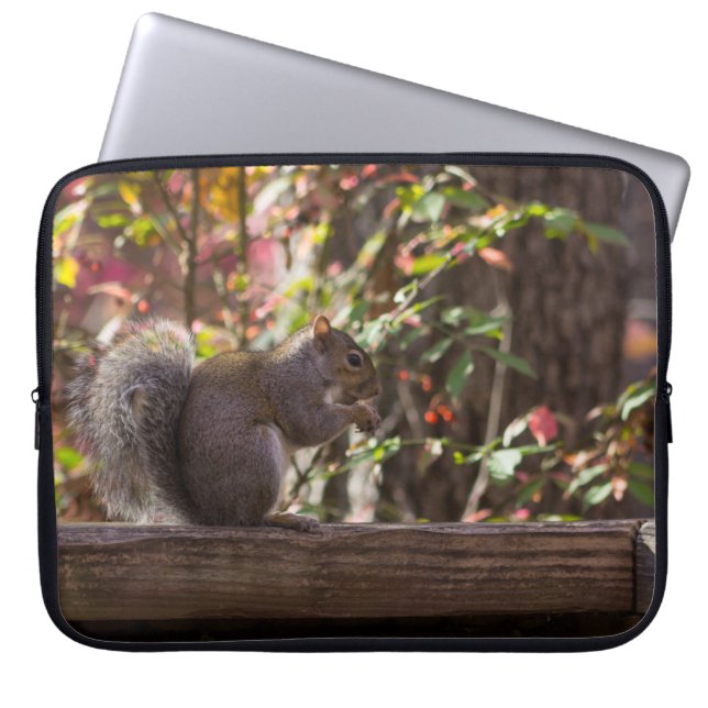 Funda Para Portátil Hora de comer para la ardilla (Frente)