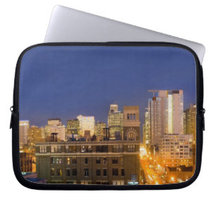 Funda Para Portátil horizonte de Chicago, Illinois, tomado desde West