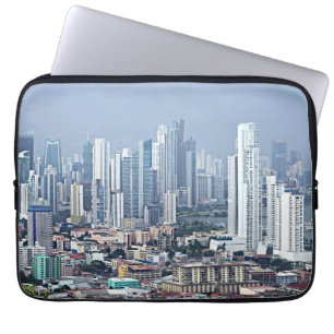 Funda Para Portátil Horizonte de ciudad de Panamá