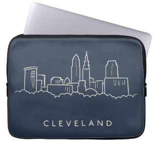 Funda Para Portátil Horizonte de Cleveland Ohio