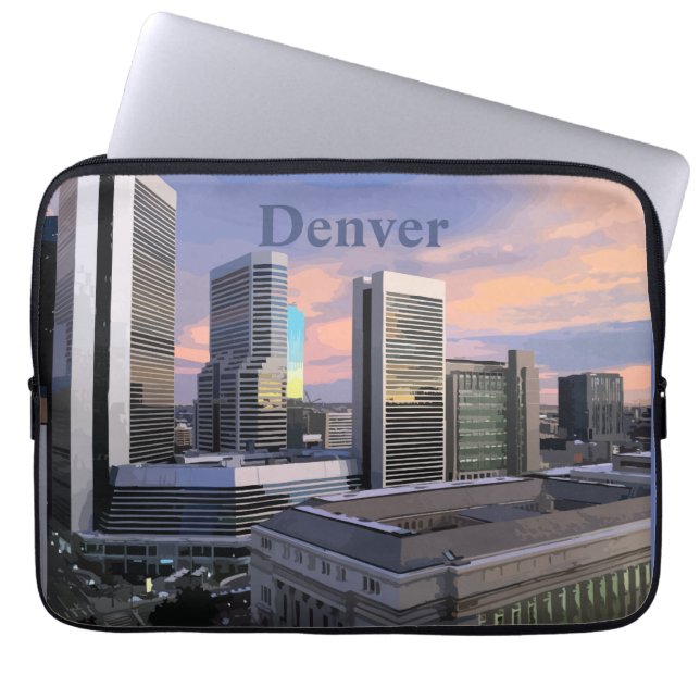Funda Para Portátil Horizonte de Denver (Frente)