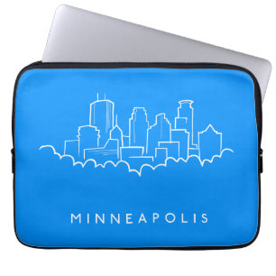Funda Para Portátil Horizonte de Minneapolis, Minnesota