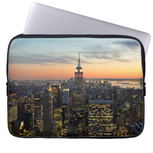 Funda Para Portátil Horizonte del amanecer de Nueva York