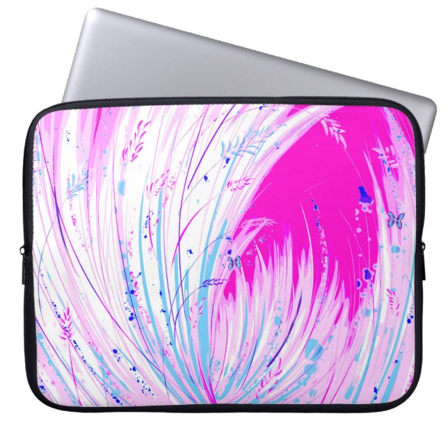 Funda Para Portátil Horizonte rosado (Frente)