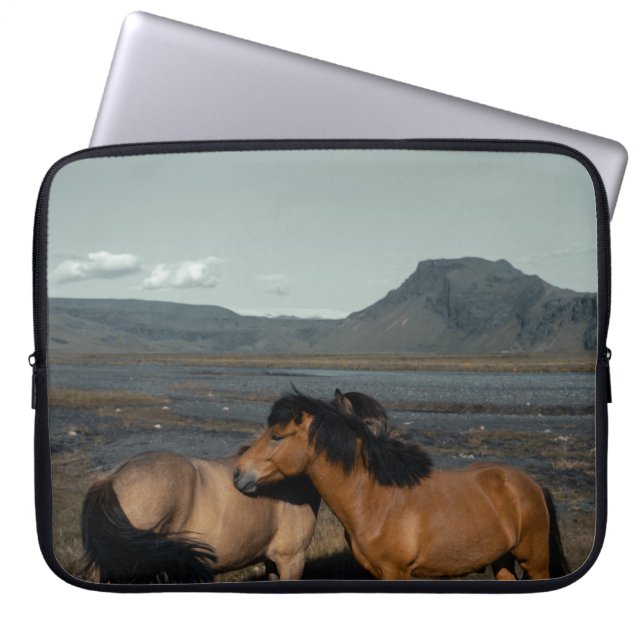 FUNDA PARA PORTÁTIL HORSE COUPLE (Frente)