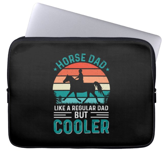 Funda Para Portátil Horse Dad (Frente)