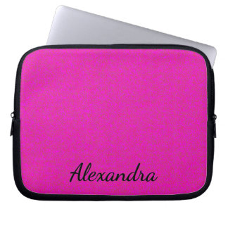 Funda Para Portátil Hot Pink Personalized  Laptop Sleeve