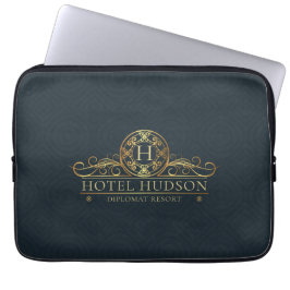 Funda Para Portátil Hotel de lujo Branding Monogrammed
