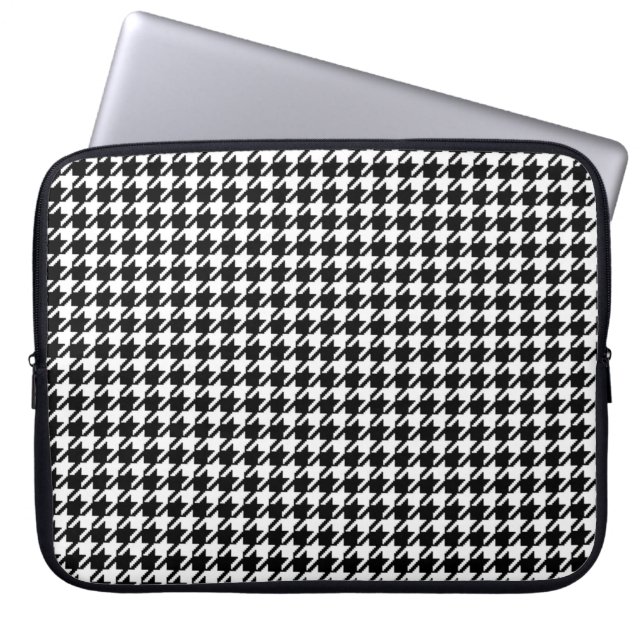 Funda Para Portátil Houndstooth (Frente)