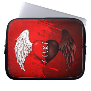 Funda Para Portátil Housse Pour Ordinateur Portable Mi-ange mi-démon