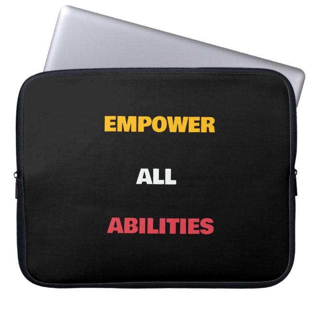 Funda para portátil HP de texto personalizado para (Frente)