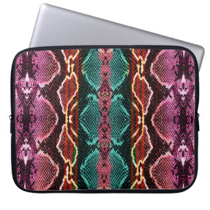 Funda Para Portátil Huella de serpientes. patrón de serpiente. Impresi