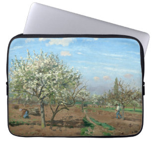 Funda Para Portátil Huerto en flor, Louveciennes Camille Pissarro