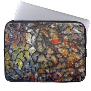 Funda Para Portátil Hueso de dinosaurio colorido