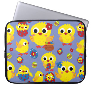 Funda Para Portátil Huevos de Pascua Retro Hatch
