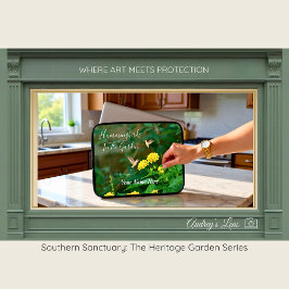 Funda Para Portátil Hummingbird & Lantana Floral